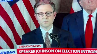 Presser Donald Trump and Speaker Johnson