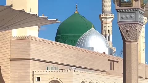 A gorgeous view of Masjid Nabawi Sharief Madinah