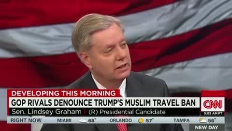 Lindsay Graham: Trump is a “race-baiting, xenophobic, religious bigot! (Dec 2015)