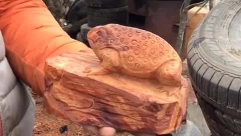 Wooden Toad