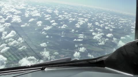 Plane View Trip Paris to Malabo