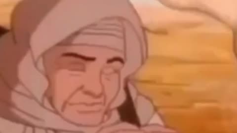 Old Animated Cartoon Of Jesus