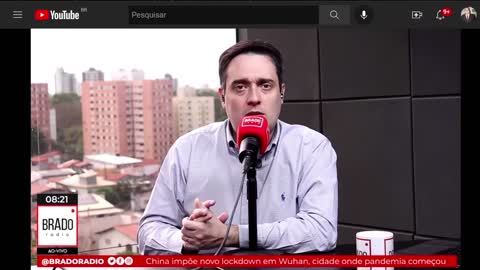 RANDOLFE DIZ QUE VAI PRENDER BOLSONARO - AO VIVO: BRADO JORNAL - 28/07/2022