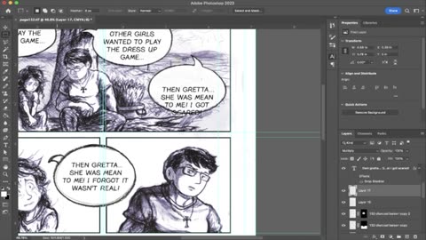 Art Timelapse: Lettering Page 132