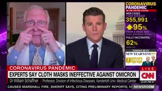 A doctor on CNN says cloth masks should be 2 or 3 layers thick