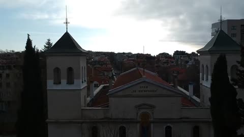 The most beautiful Church of the Virgin Mary Palm Sunday