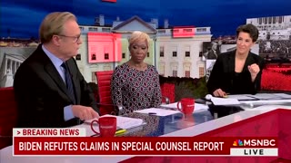 MSNBC Panel: How Dare 'Partisan' Special Counsel Launch Cheap Shot, Derogatory Attacks Against Biden