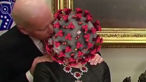 Biden sniffing vaccine