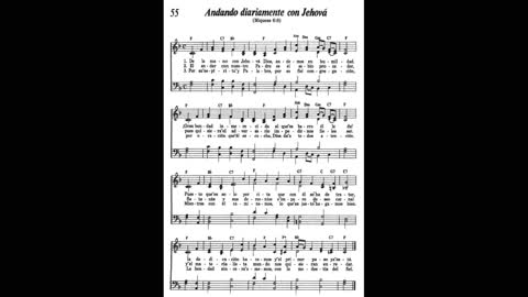 Andando diariamente con Jehová (Canción 55 de Canten Alabanzas a Jehová)