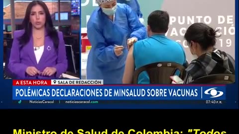 Todo Colombianos que se vacunaron sirvieron por el mayor experimento en la historia de la humanidad.