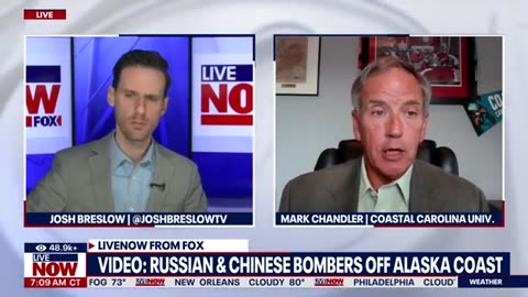 U.S. intercepts Russian and Chinese bombers off Alaskan coast LiveNOW from FOX