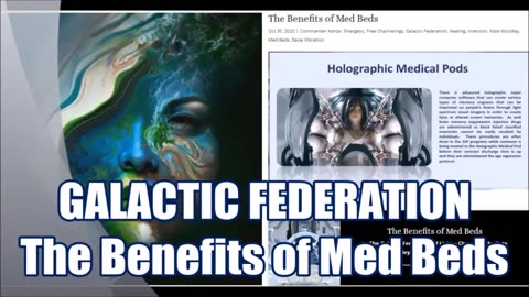 The Benefits of Med Beds . ASHTAR -