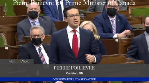 Sack Trudeau - Elect Pierre Poilievre PM. Listen to his common sense.