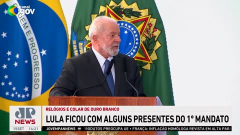 Lula também ficou com alguns presentes durante seu primeiro mandato | LINHA DE FRENTE