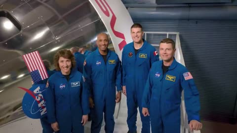 A new Crew Heads to the space station on this week