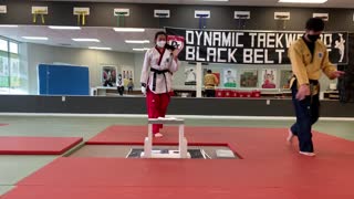 TKD 3rd Degree Blackbelt Testing - Breaking