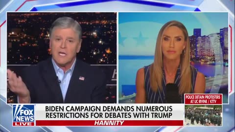 ‘Rigged!’ Lara Trump Is Already Claiming the Debates Her Father-in-Law Agreed to Are Fixed