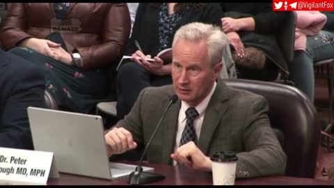 Dr. Peter McCullough Gives an Impassioned Testimony Against the Government Playing Medicine