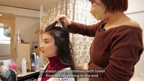 ASMR Cozy Hair Styling in Japanese Salon (Soft Spoken)