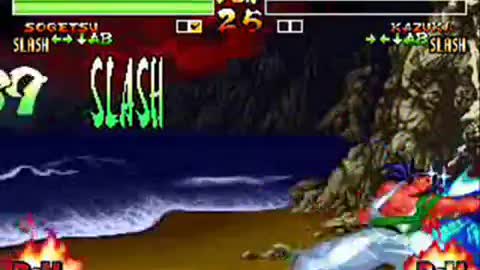 Samurai Shodown 4 Amakusa Revenge - Sogetsu Kazama 99 Slash