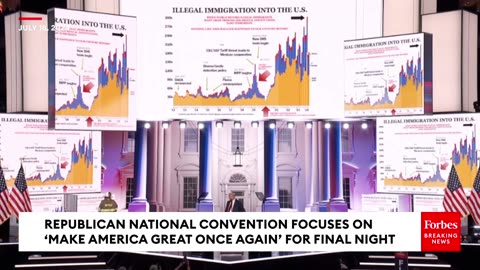 'The Chart That Saved My Life!': Trump Brings Out Graphic Integral To His Surviving Shooting | RNC