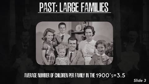 Part 1: Large Families are disappearing!