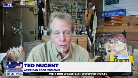 Ted Nugent Has Bumper Crop of Middle Fingers!