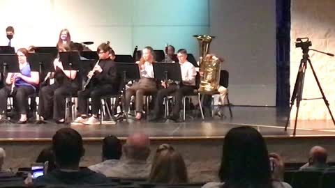 Devin's Symphonic Band Concert March 2021