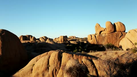 Small rock formations