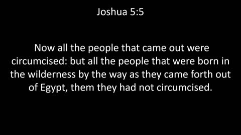 KJV Bible Joshua Chapter 5