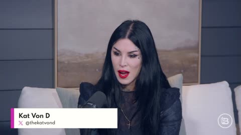 Kat Von D declares "I'M ON FIRE FOR JESUS" in a recent podcast episode with Allie Beth Stuckey!