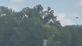 MiG-23 aircraft crashes during an air show in Michigan. Via #ToreSays