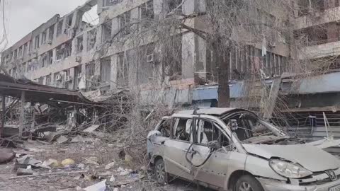 Russian War Crimes in Mariupol City of Ukraine