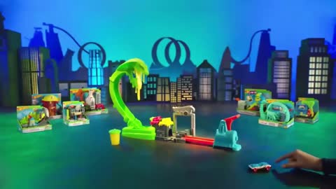 Pista Hot Wheels Ataque Toxico Da Serpente Com Slime