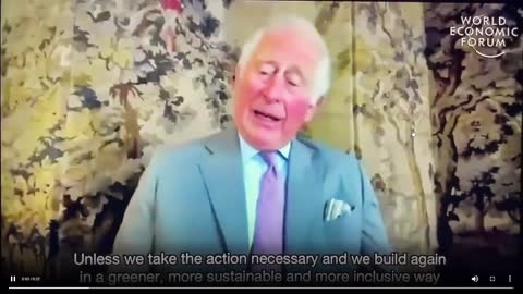 Epic Grifter Prince Charles says doing thier green BS only way to avoid endless pandemics