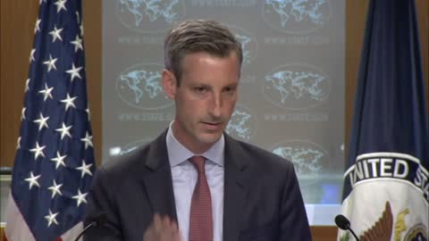 State Department briefing with Spokesperson Ned Price