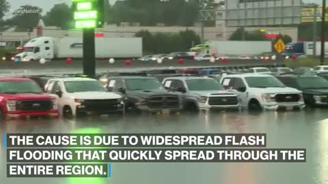 Record rainfall causes flooding in St. Louis l ABC News