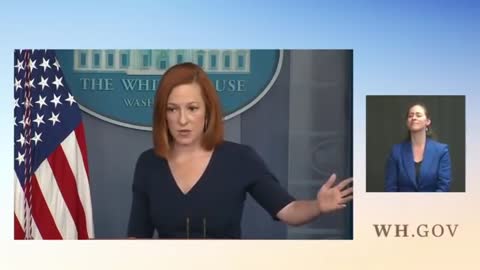 WH Psaki Questioned About Reports That VP's Office Is An 'Abusive Environment'