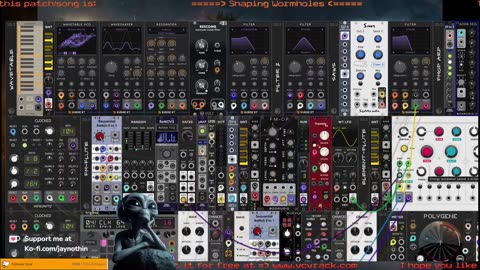jaynothin - VCV Rack - Patching for inner peace ☮ Generative, chill, ambient, de-stressing music.