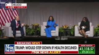 Trump on Kamala: "She failed her law exam ... So maybe she wouldn't pass the cognitive test."
