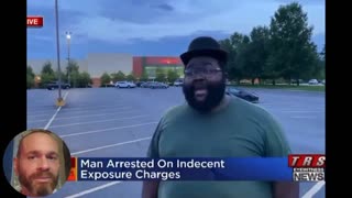 Man arrested for jogging without a shirt on. Interview with media is hilarious!