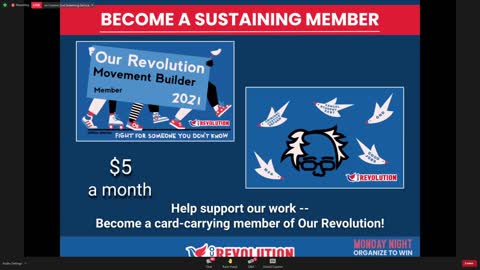 Our Revolution National Meeting June 7, 2021