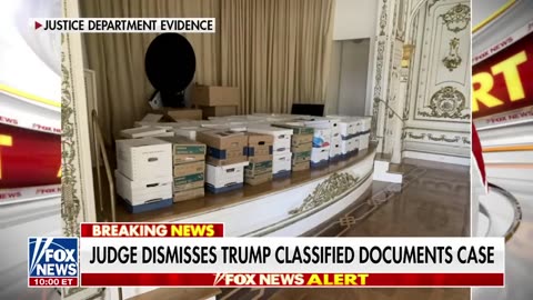 Trump classified documents case dismissed by Florida judge