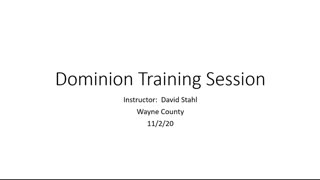 Election FRAUD ! LEAKED Audio Dominion Systems Wayne County Training