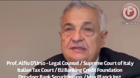 Prof Alfio D'Urrso declaring affidavit on election fraud