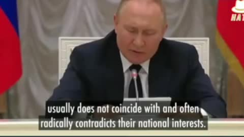 Putin highlighting the fact that western countries have sold their people out for their elites