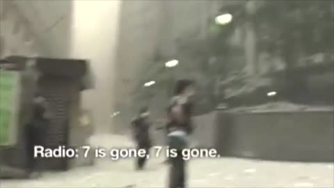Explosion at the time of the 'collapse' of World Trade Center Building 7 on 9/11.