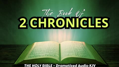 ✝✨The Book Of 2 CHRONICLES | The HOLY BIBLE - Dramatized Audio KJV📘The Holy Scriptures_#TheAudioBible💖