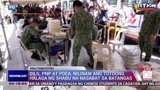 DILG, PNP at PDEA, nilinaw ang totoong halaga ng shabu na nasabat sa Batangas