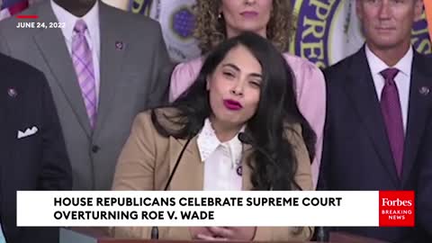 Mayra Flores R-TX) responds to Supreme Court decision: "Hallelujah to the News